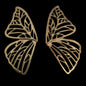 Golden Butterfly Wings Earing