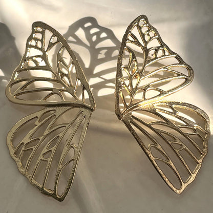 Golden Butterfly Wings Earing