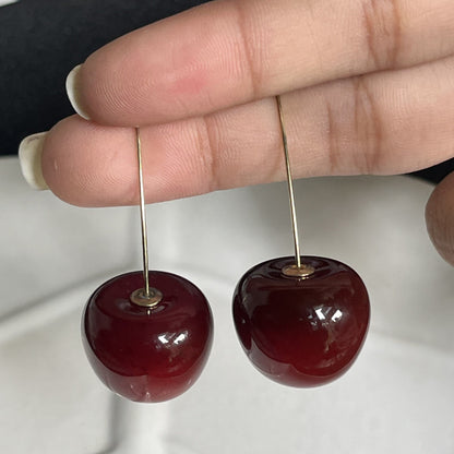 Cherry Dangle Korean Earing