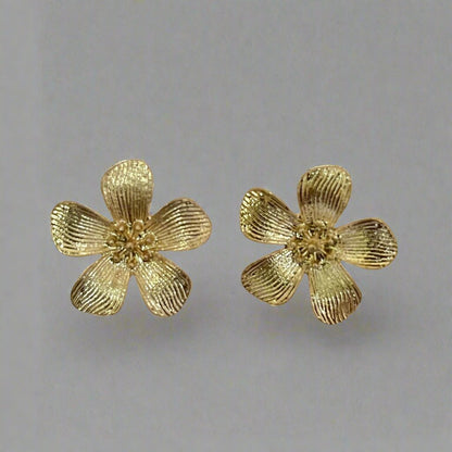 Anti-tarnish Flower Korean Earing