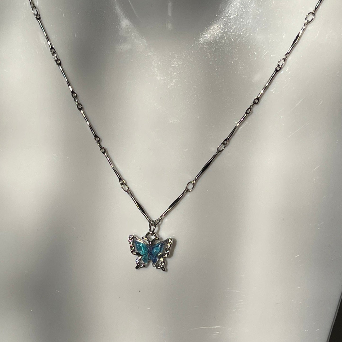 Senorita Blue Butterfly Pendant