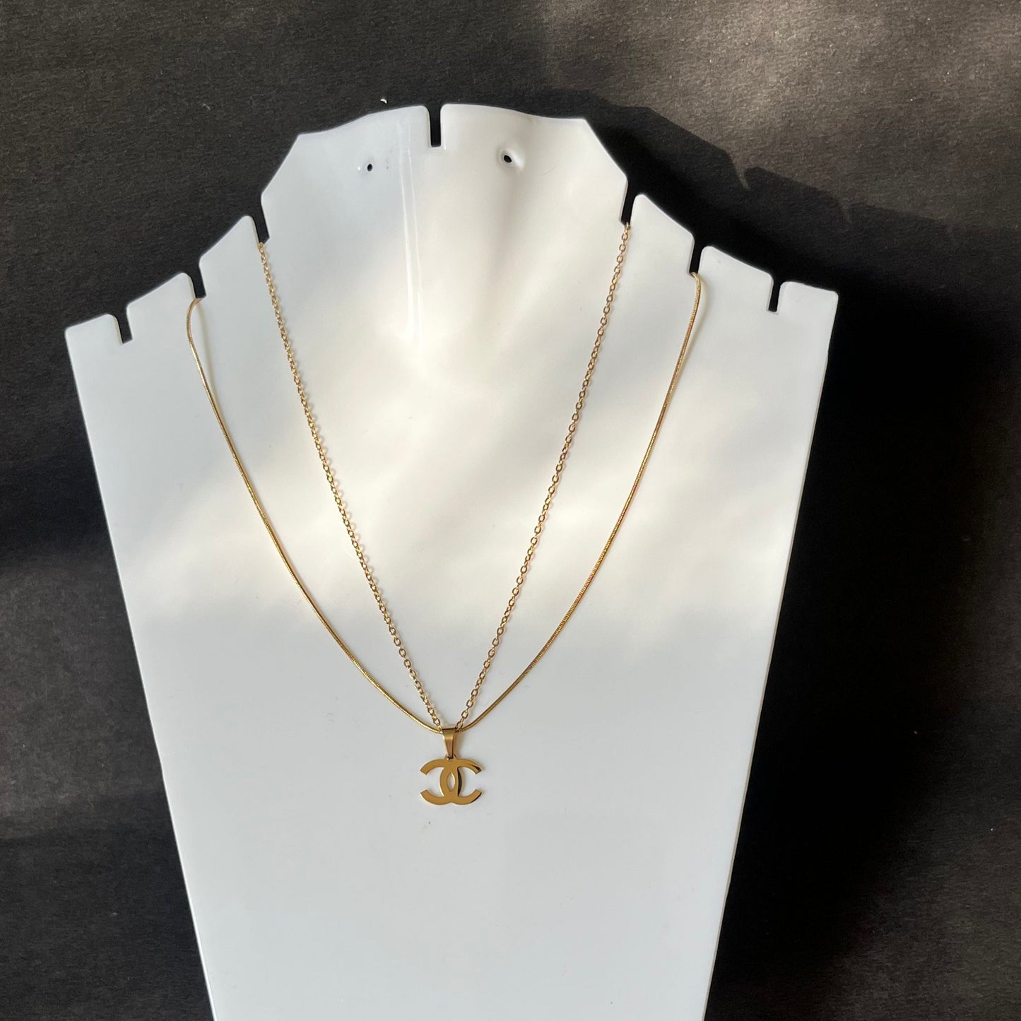 Luxury 18K Gold Plated Korean Necklace for "Aesthetic/Classy Girl"