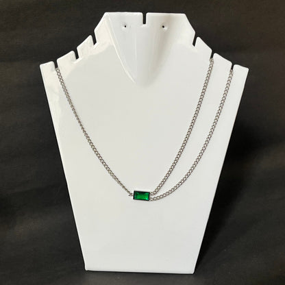 "Emerald" Stone Pendent