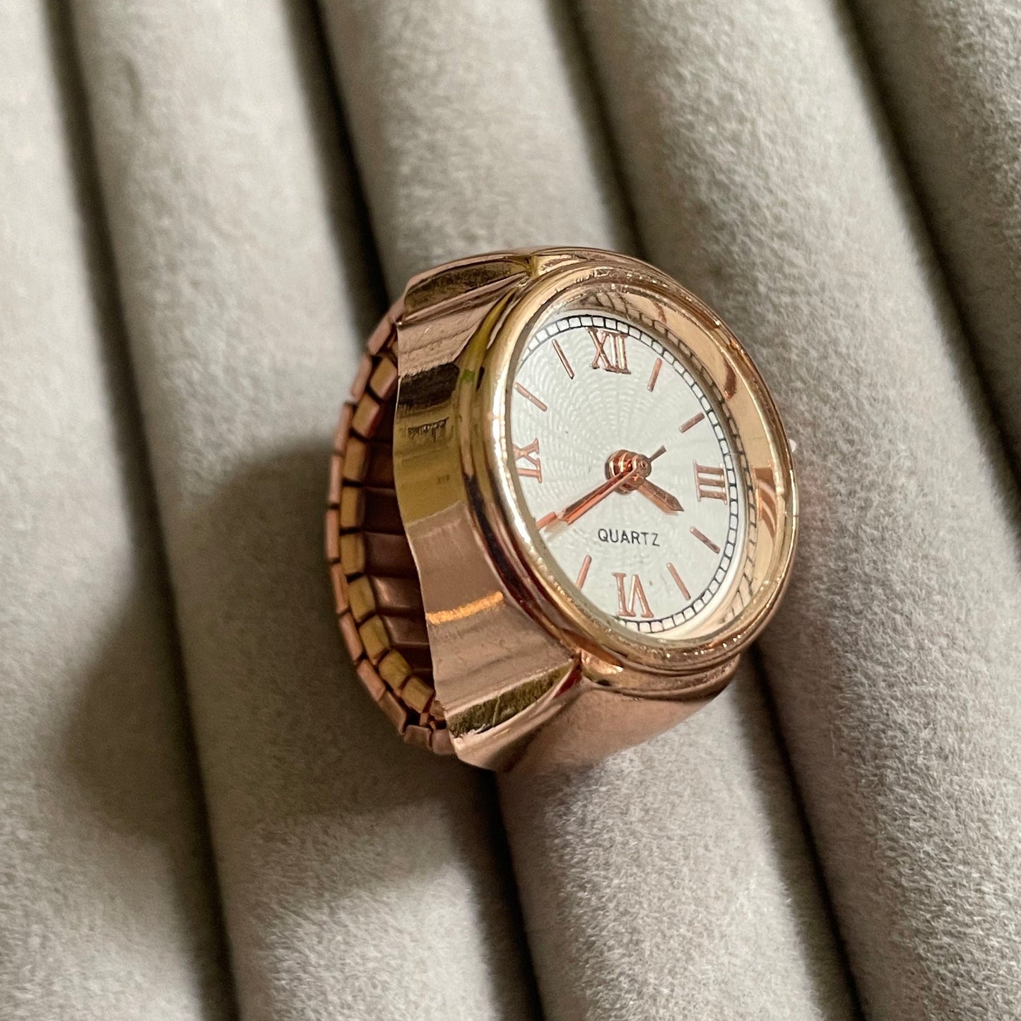 Rose Gold Watch Ring