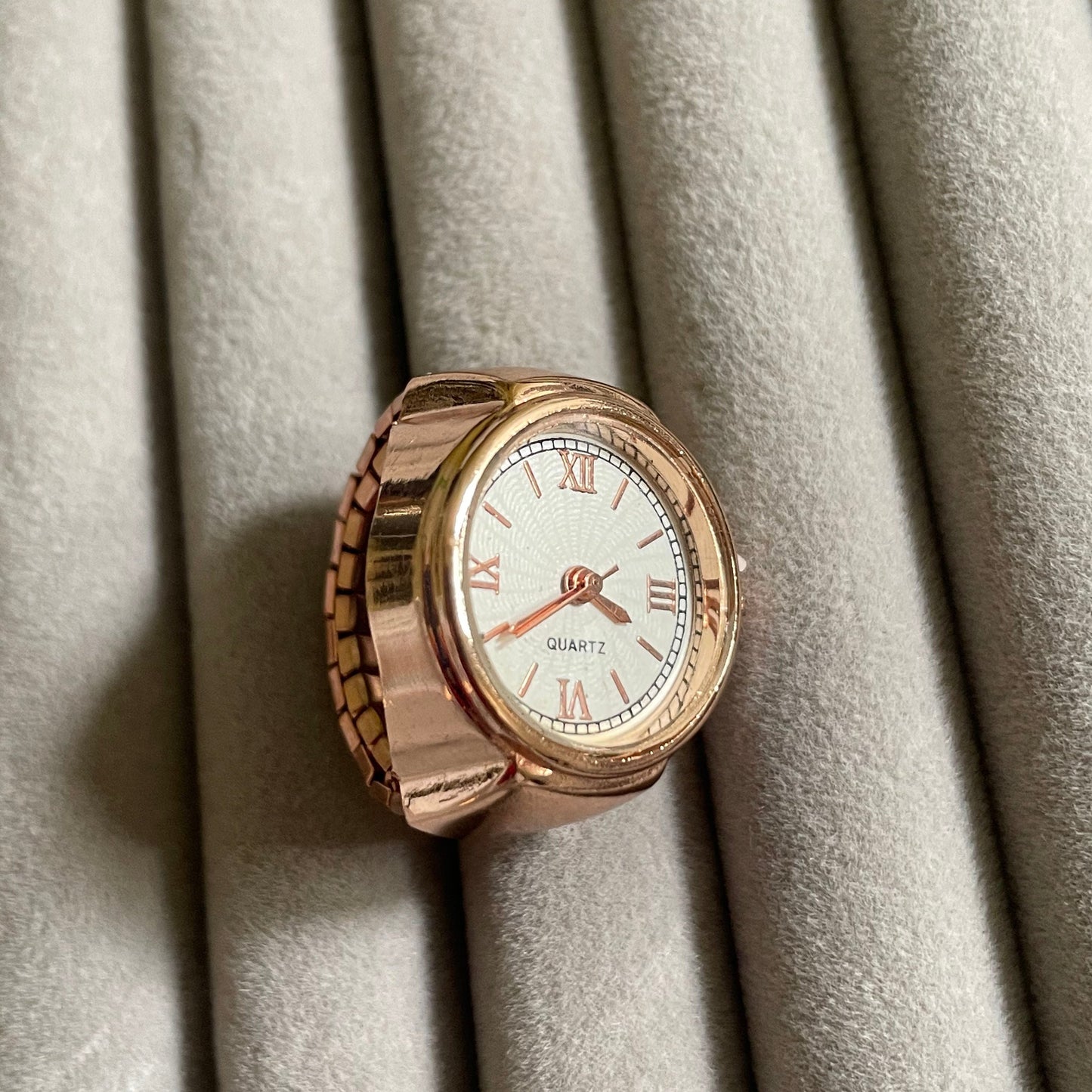 Rose Gold Watch Ring