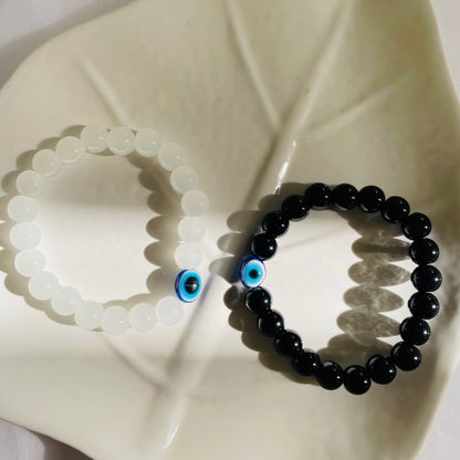 Set of 2 Evil Eye Bracelet