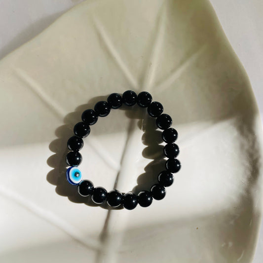 Evil Eye Bead Bracelet