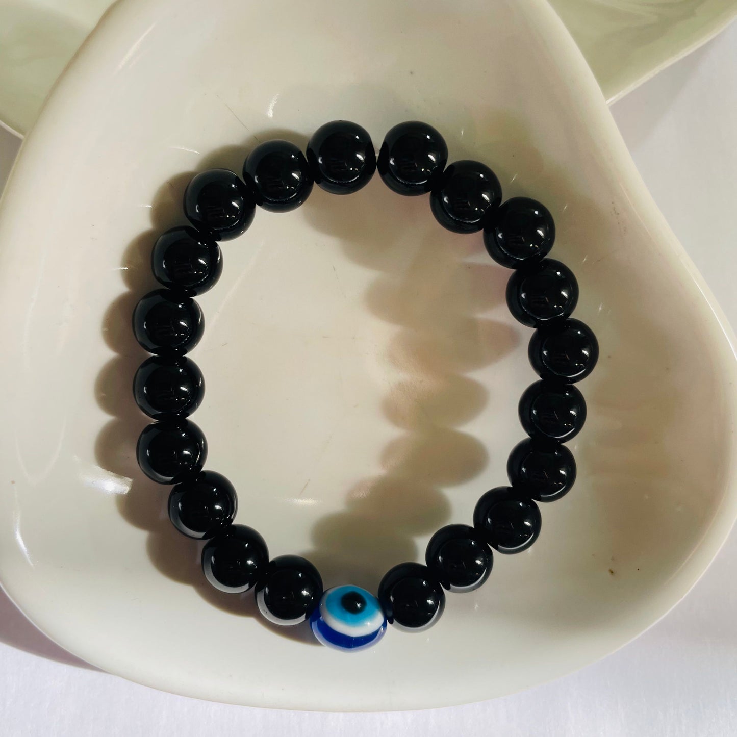 Evil Eye Bead Bracelet