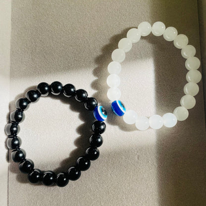 Set of 2 Evil Eye Bracelet