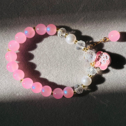 Dreamy Pink korean Bracelets