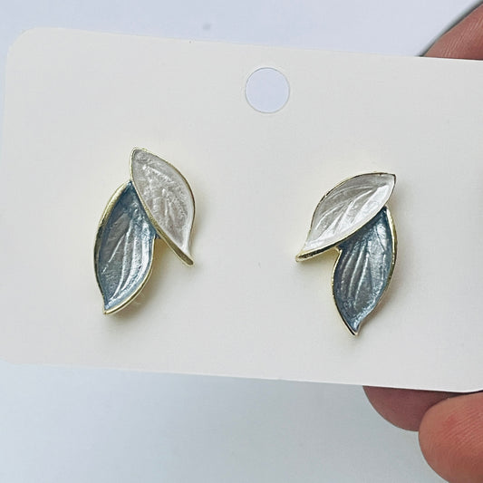 Leaf Studs Korean Earing