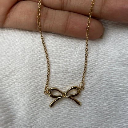 Trendy Bow Bracelet -18K Gold Plated