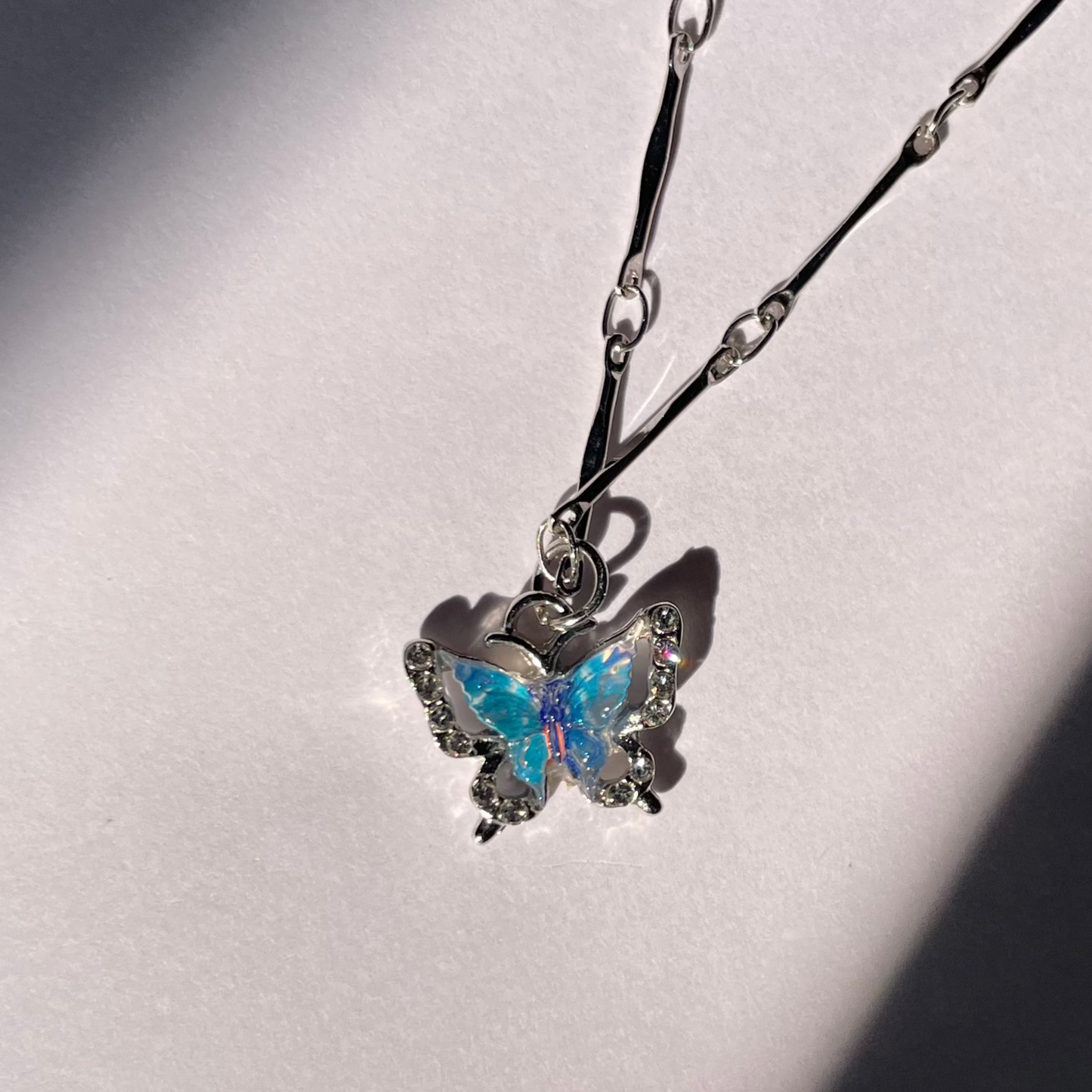 Senorita Blue Butterfly Pendant