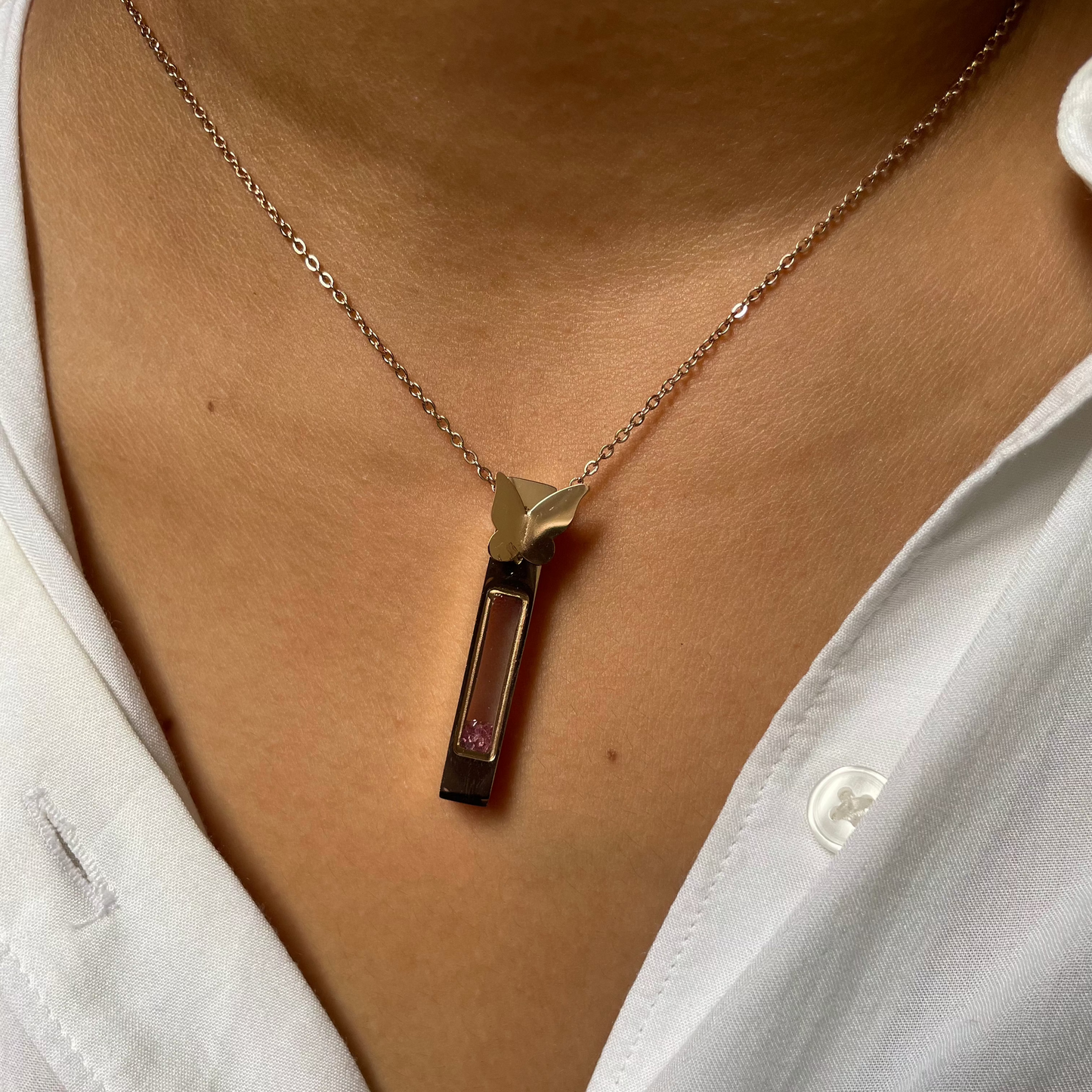 Gold Bar Freedom Pendent