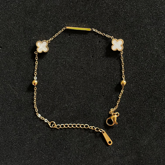 Trendy Small Clover Bracelet - Antitarnish