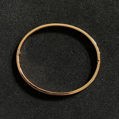 Minimal Rose Gold Kada - Antitarnish