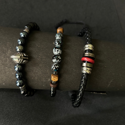 Set of 3 Braided Bracelet