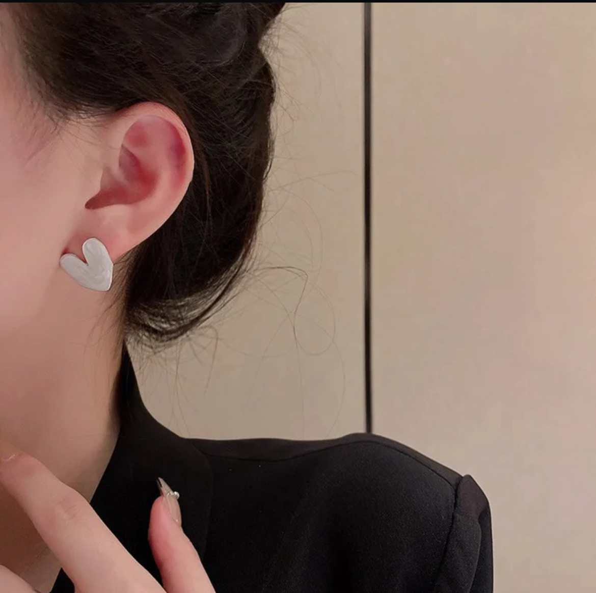 Stylish Heart Korean Earing