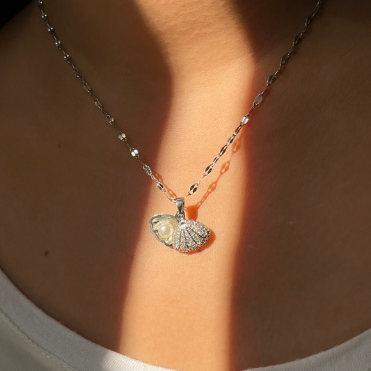 925 Silver Ocean Sea Shell "Mermaid" pendent